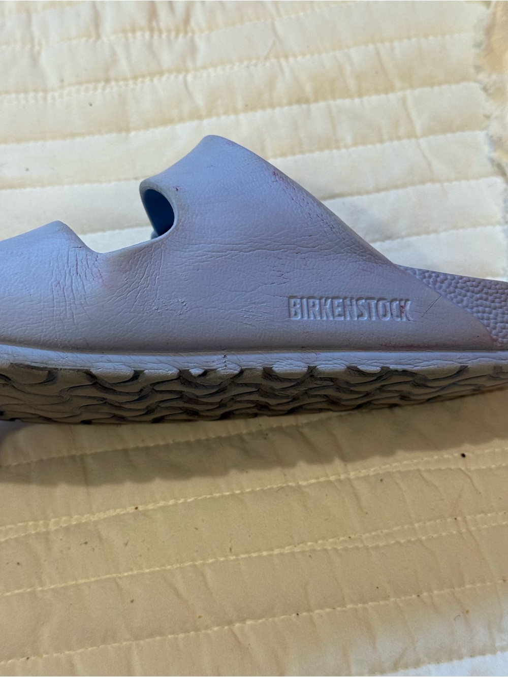 Birkenstock Arizona EVA Essentials Women's Two Strap Sandal Light Blue Size 38 - Picture 11 of 12